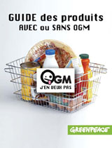 Guide des produits avec ou sans OGM - 2008